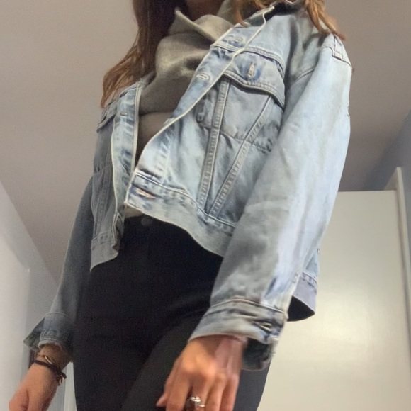 Vintage Guess Jean Denim Perfect Wash Jacket Medium - Picture 8 of 9